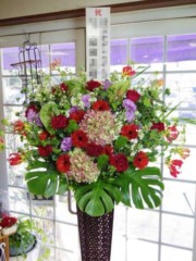 IMGP1966 フラワースタンド (名古屋 花屋)