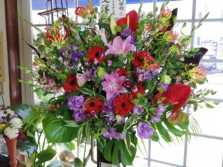 IMGP6671 スタンド花 (名古屋 花屋)