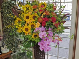 IMGP8371 スタンド花 (名古屋 花屋)